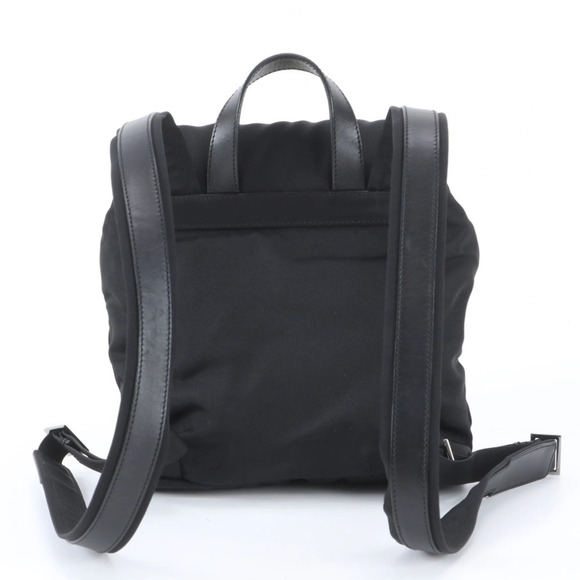 GUCCI Black Leather Backpack main image 8